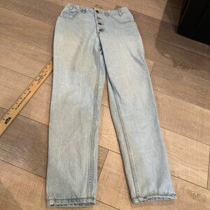 GUESS BY GEORGES MARCIANO DENIM JEANS HIGH RISE BUTTON FLY VINTAGE 90'S SIZE 30